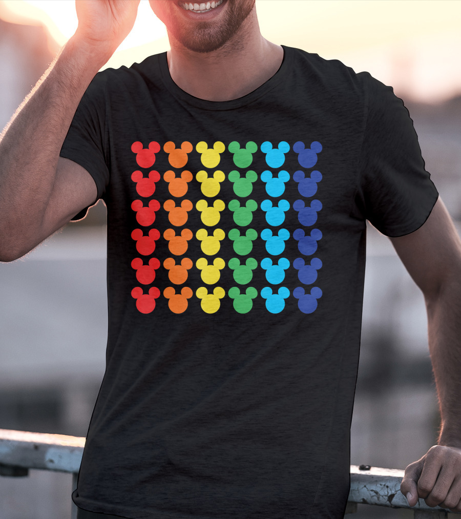 Disney Mickey Mouse Rainbow T-Shirt