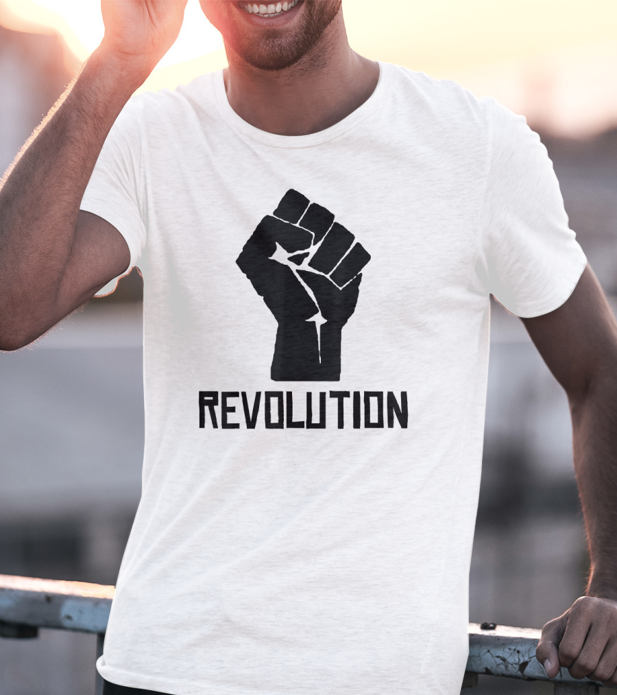 African Black Pride Political Revolution Fist T-Shirt