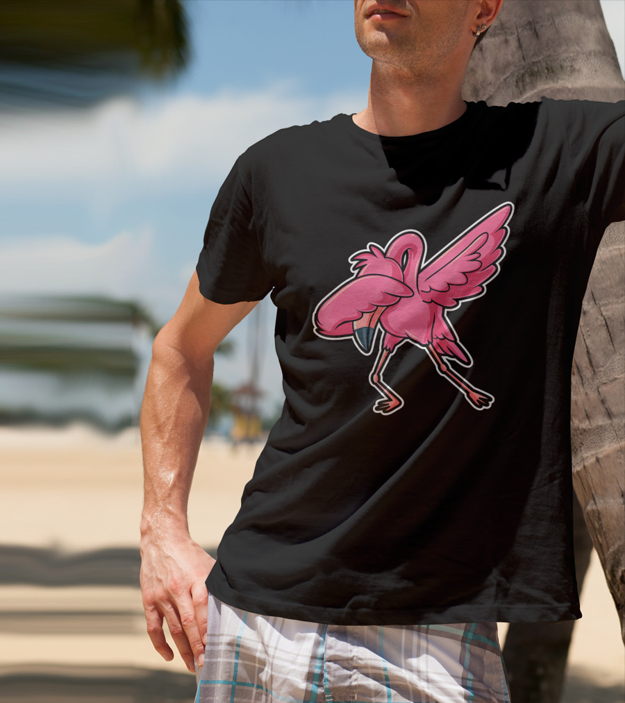 Dabbing Flamingo Dab Iconic Pose T-Shirt