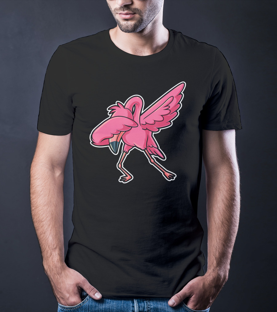 Dabbing Flamingo Dab Iconic Pose T-Shirt