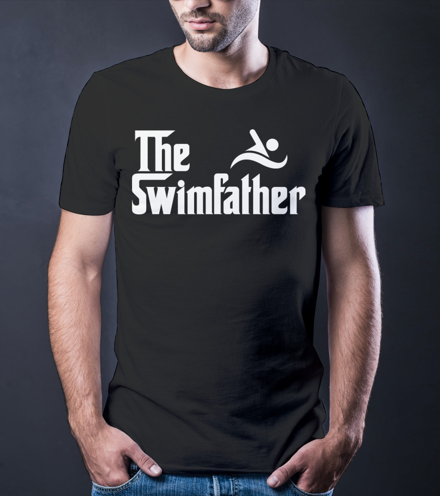The Swim Father Swimming Swimmer Parody Inspired By Iconic Film T-Shirt
