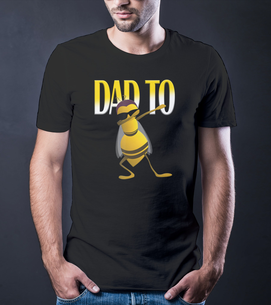 Dad To Be Dabbing Bee T-Shirt