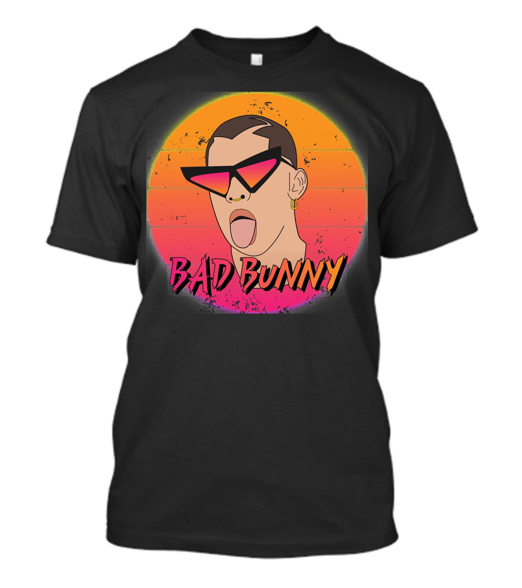 Bad Bunny Vintage Retro Essential Sunset T-Shirt