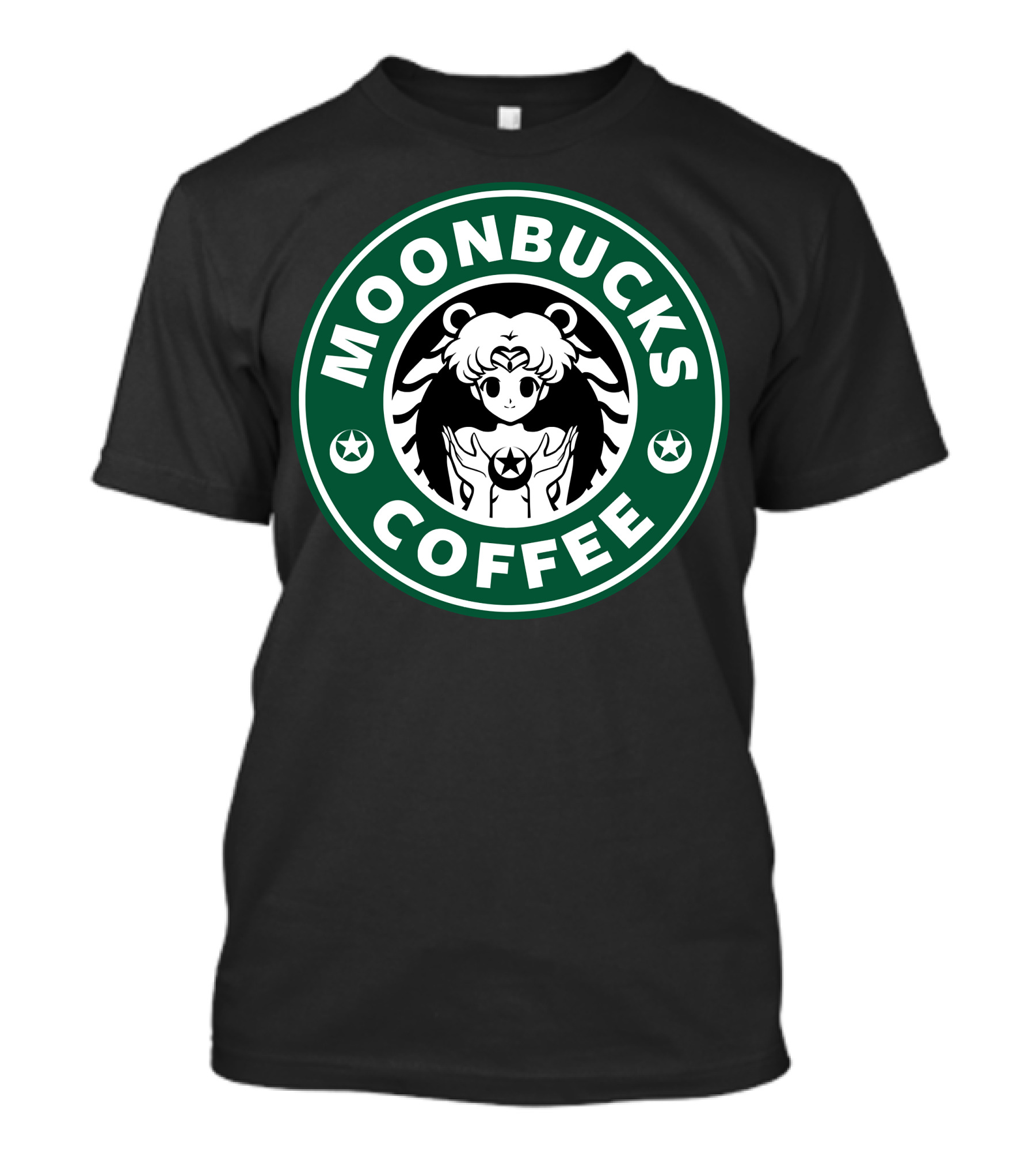 Moonbucks Coffee Sailor Moon Starbucks T-Shirt