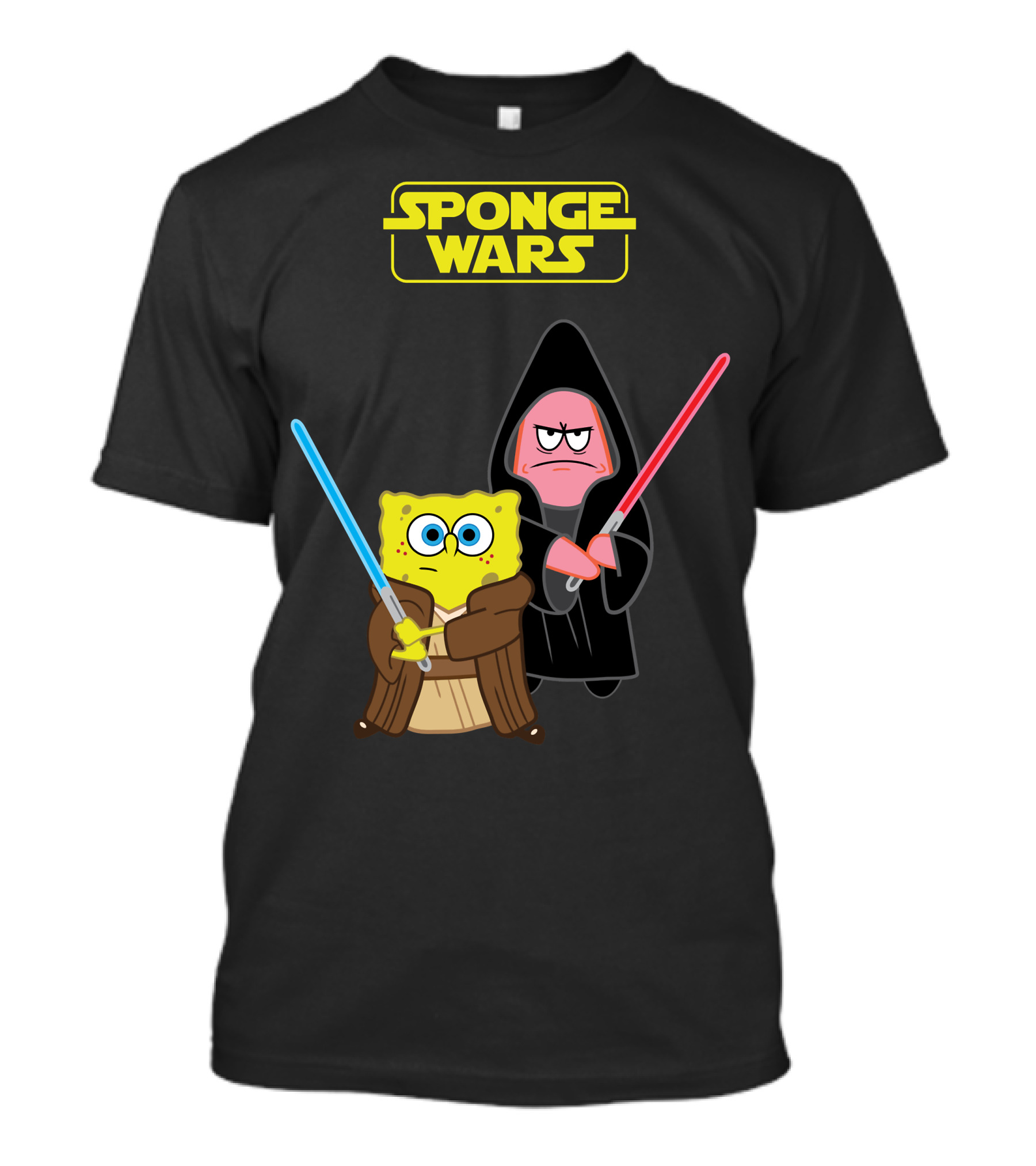 SpongeBob SquarePants Patrick Star Sponge Wars T-Shirt