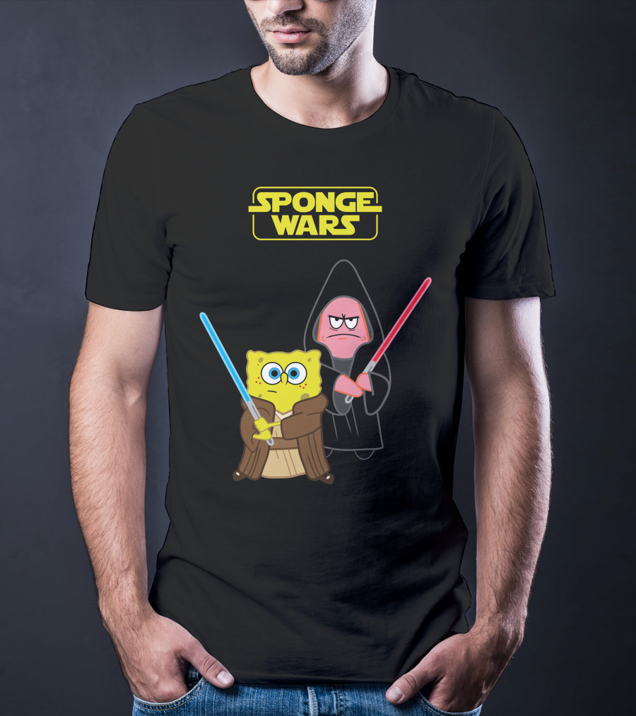SpongeBob SquarePants Patrick Star Sponge Wars T-Shirt