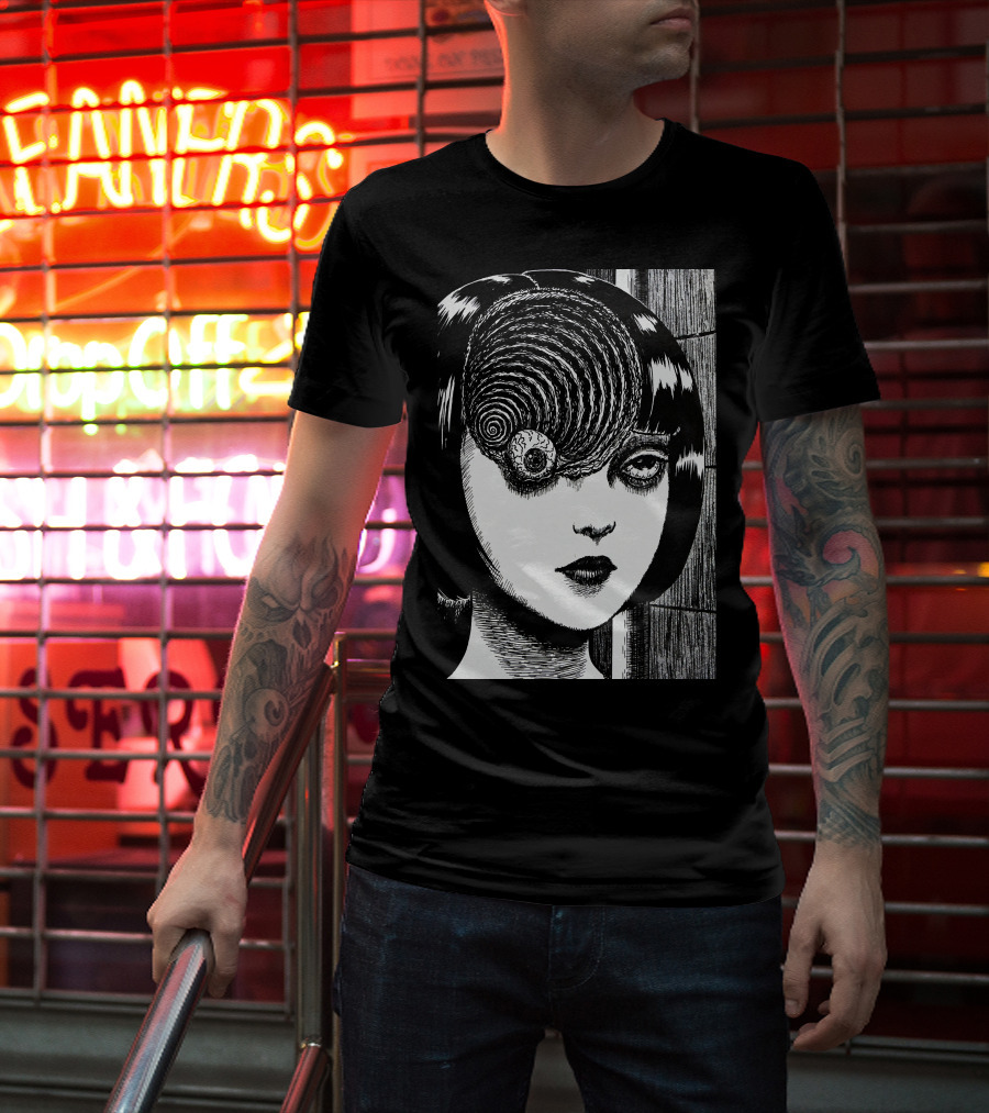 UZUMAKI Junji Ito Spiral Horror Manga T-Shirt