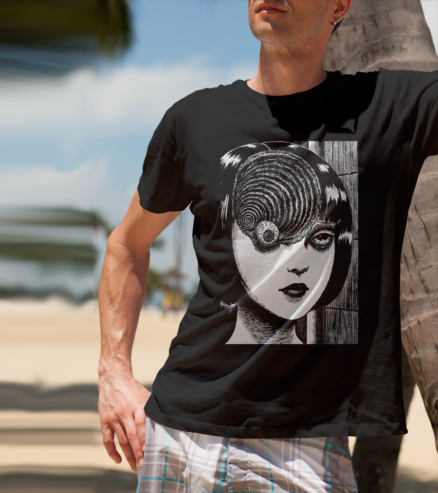 UZUMAKI Junji Ito Spiral Horror Manga T-Shirt