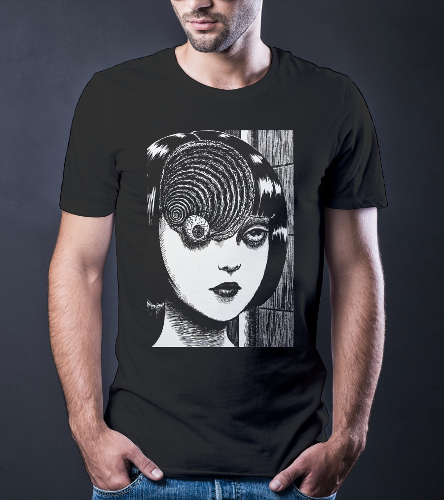 UZUMAKI Junji Ito Spiral Horror Manga T-Shirt