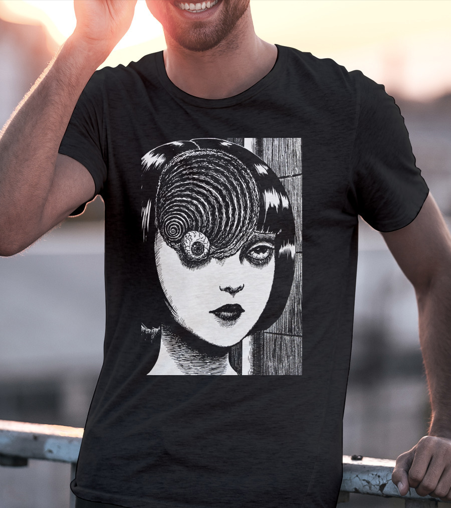 UZUMAKI Junji Ito Spiral Horror Manga T-Shirt