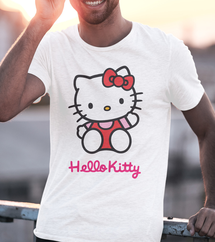 Hello Kitty Cute Bow Character T-Shirt