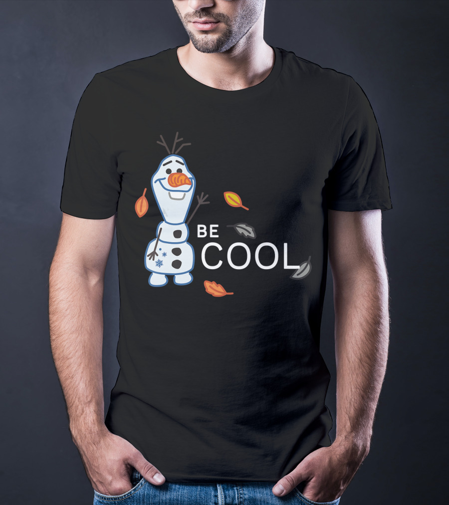 Disney Frozen 2 Olaf Be Cool Fall Leaves T-Shirt