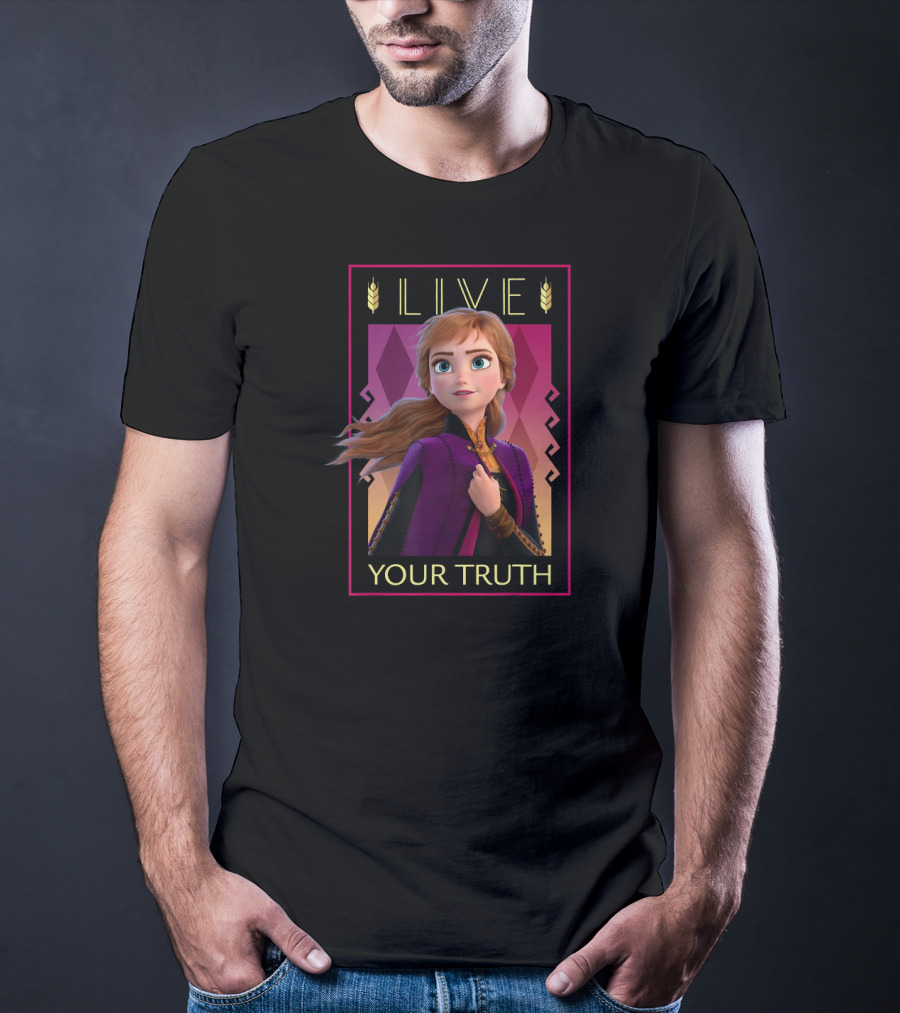 Disney Frozen 2 Anna Live Your Truth T-Shirt
