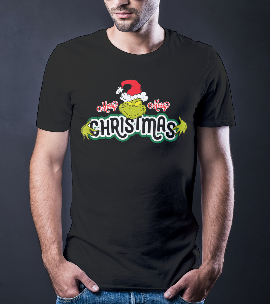 Merry Merry Grinch Christmas T-Shirt