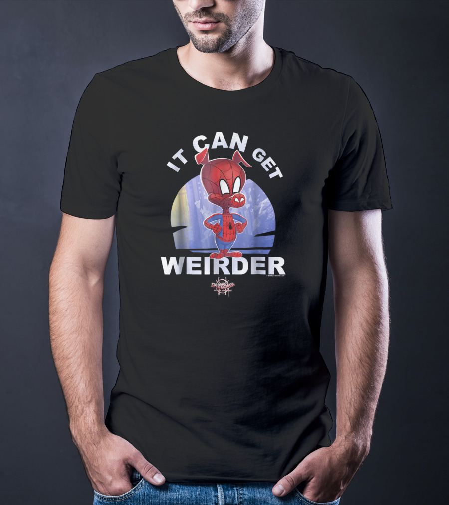 Spider Ham It Can Get Weirder Marvel Spider Man Spiderverse T-Shirt