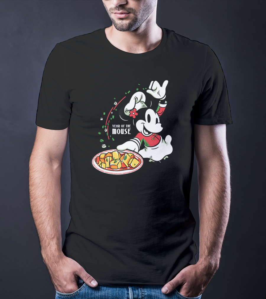 Minnie Mouse Chef Minnie Year Of The Mouse Chinese New Year Year Of The Mouse T-Shirt