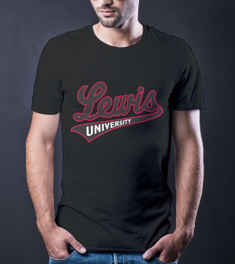 NCAA Lewis University Flyers Script T-Shirt