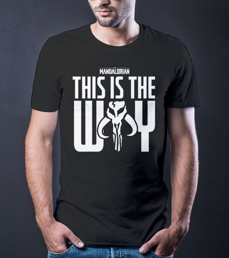 Star Wars The Mandalorian This Is The Way Mythosaur Emblem T-Shirt