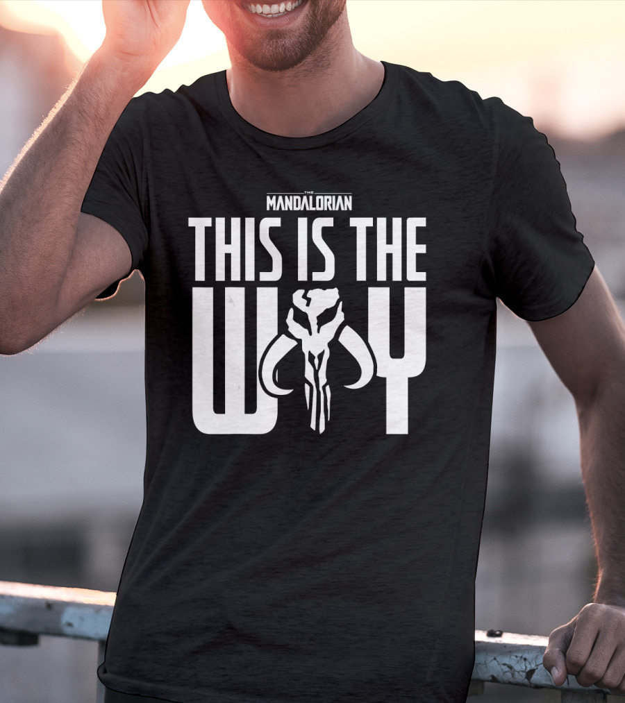 Star Wars The Mandalorian This Is The Way Mythosaur Emblem T-Shirt