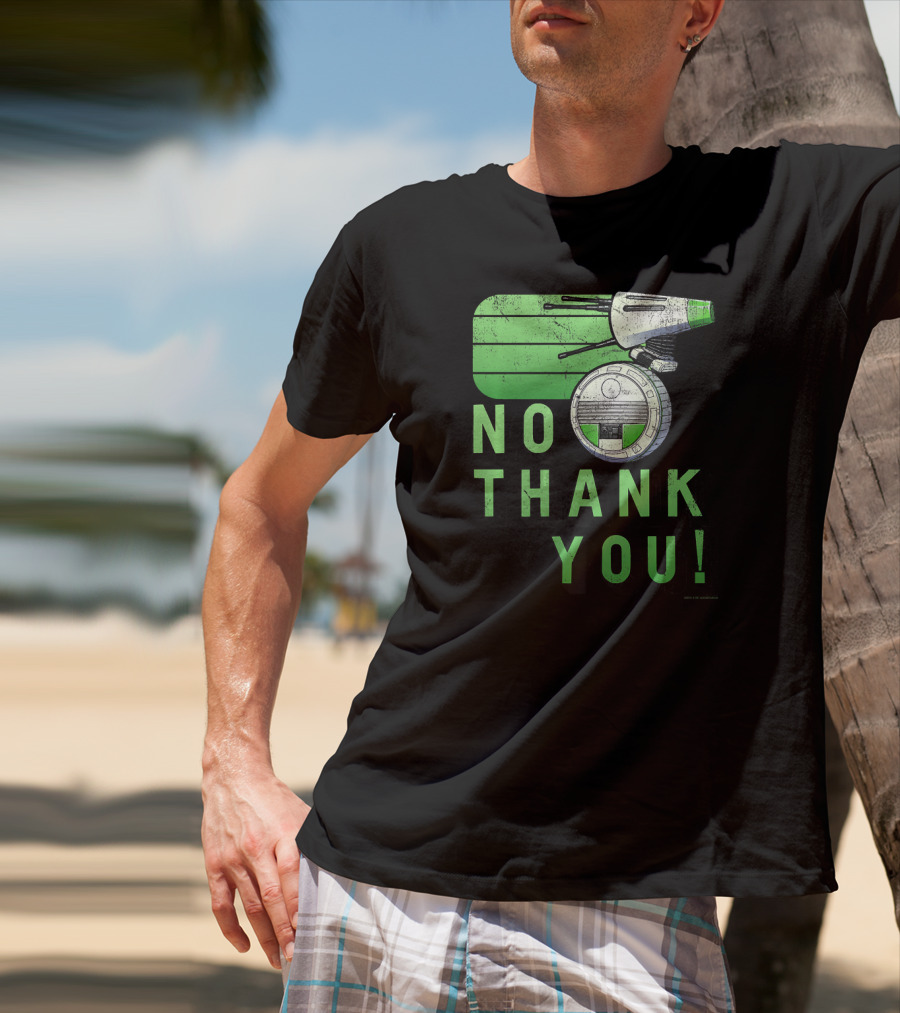 Star Wars The Rise Of Skywalker D O No Thank You Droid T-Shirt