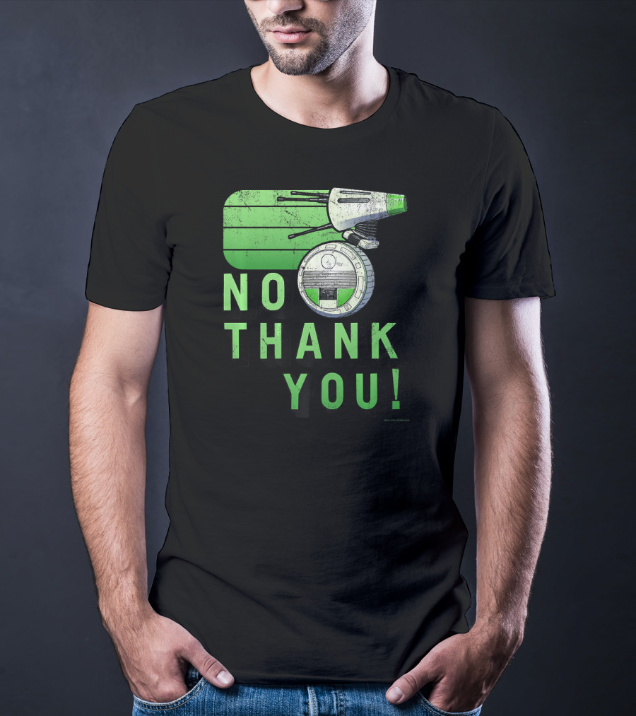 Star Wars The Rise Of Skywalker D O No Thank You Droid T-Shirt