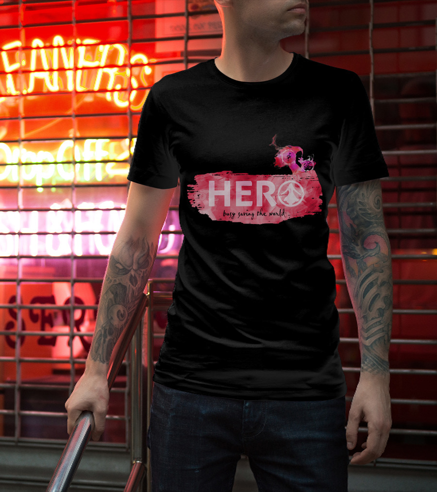 Scarlet Witch Hero Busy Saving The World Marvel T-Shirt
