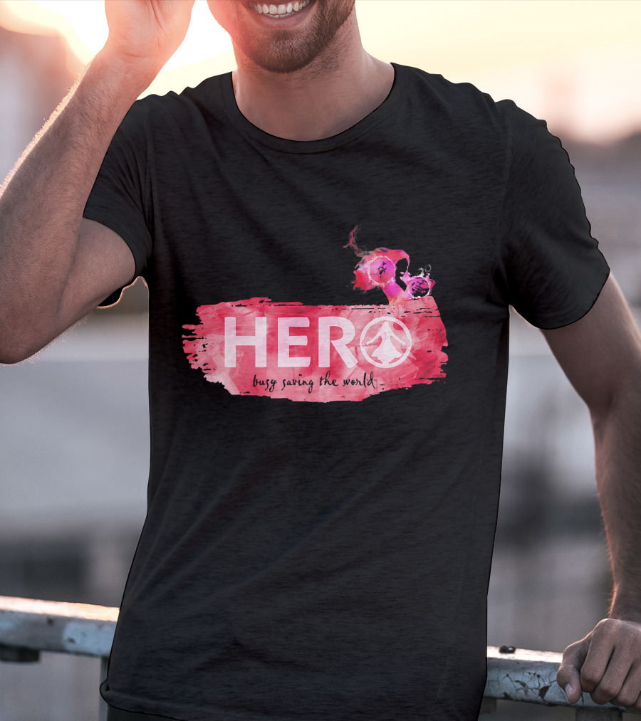 Scarlet Witch Hero Busy Saving The World Marvel T-Shirt