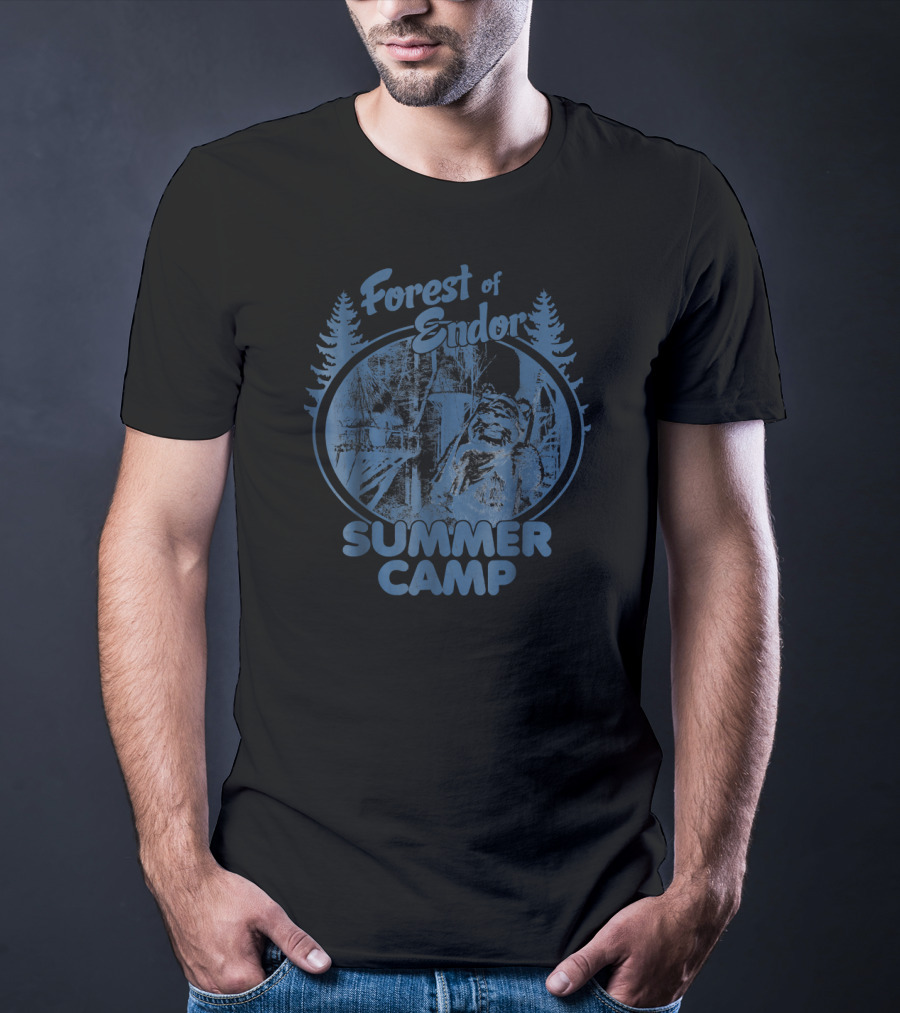 Forest Of Endor Ewok Summer Camp T-Shirt
