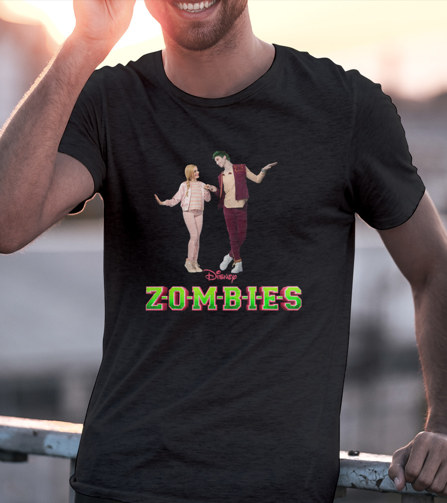 Disney Zombies A Girl And A Zombie T-Shirt