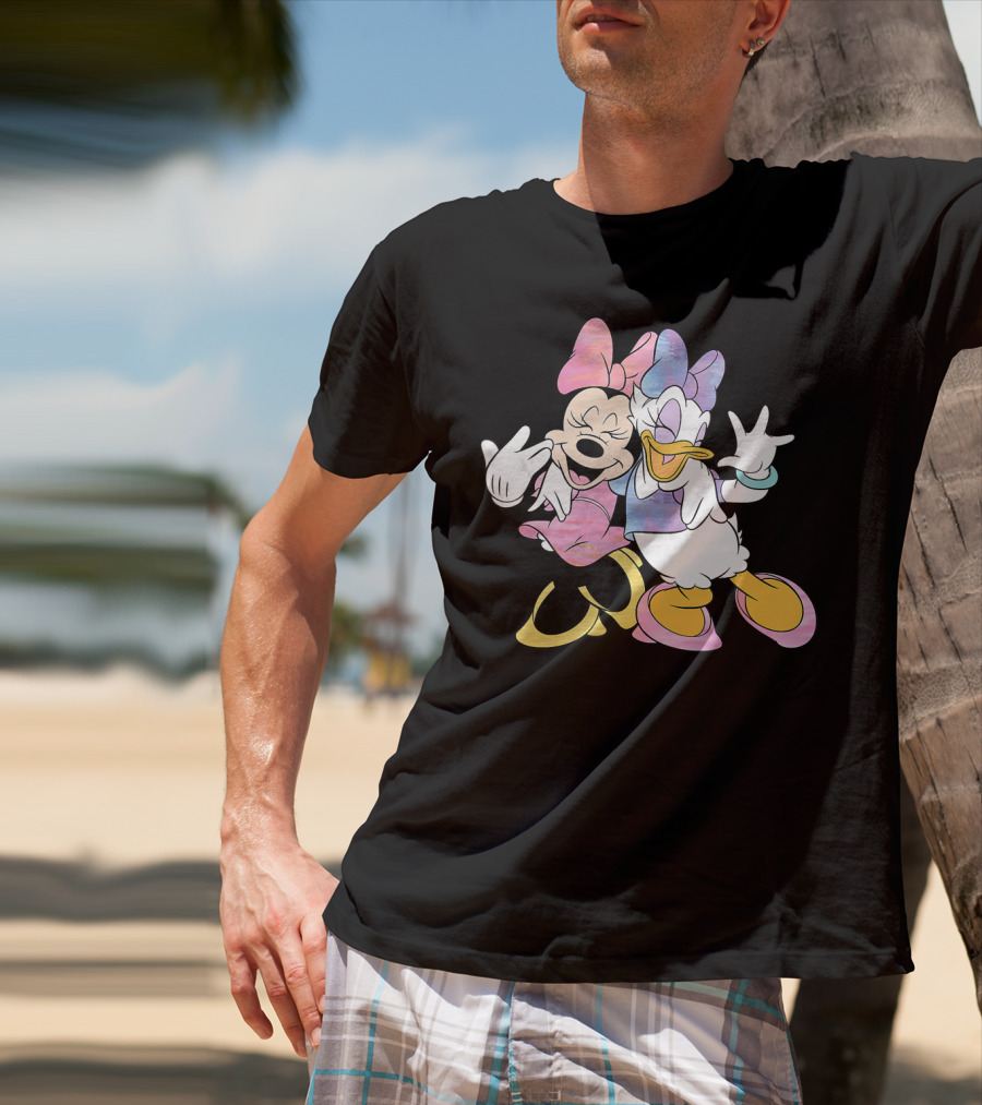 Disney Minnie Mouse And Daisy Duck Pastel Best Friends T-Shirt