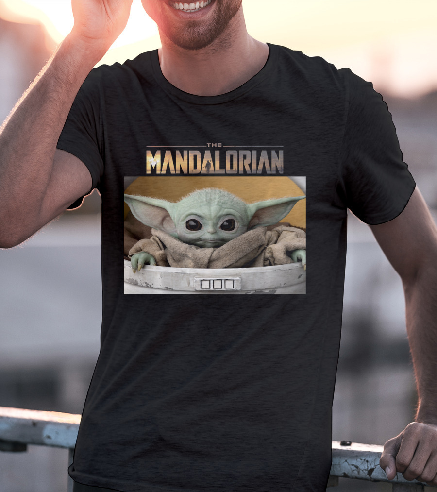 The Mandalorian The Child Baby Yoda In Pod T-Shirt