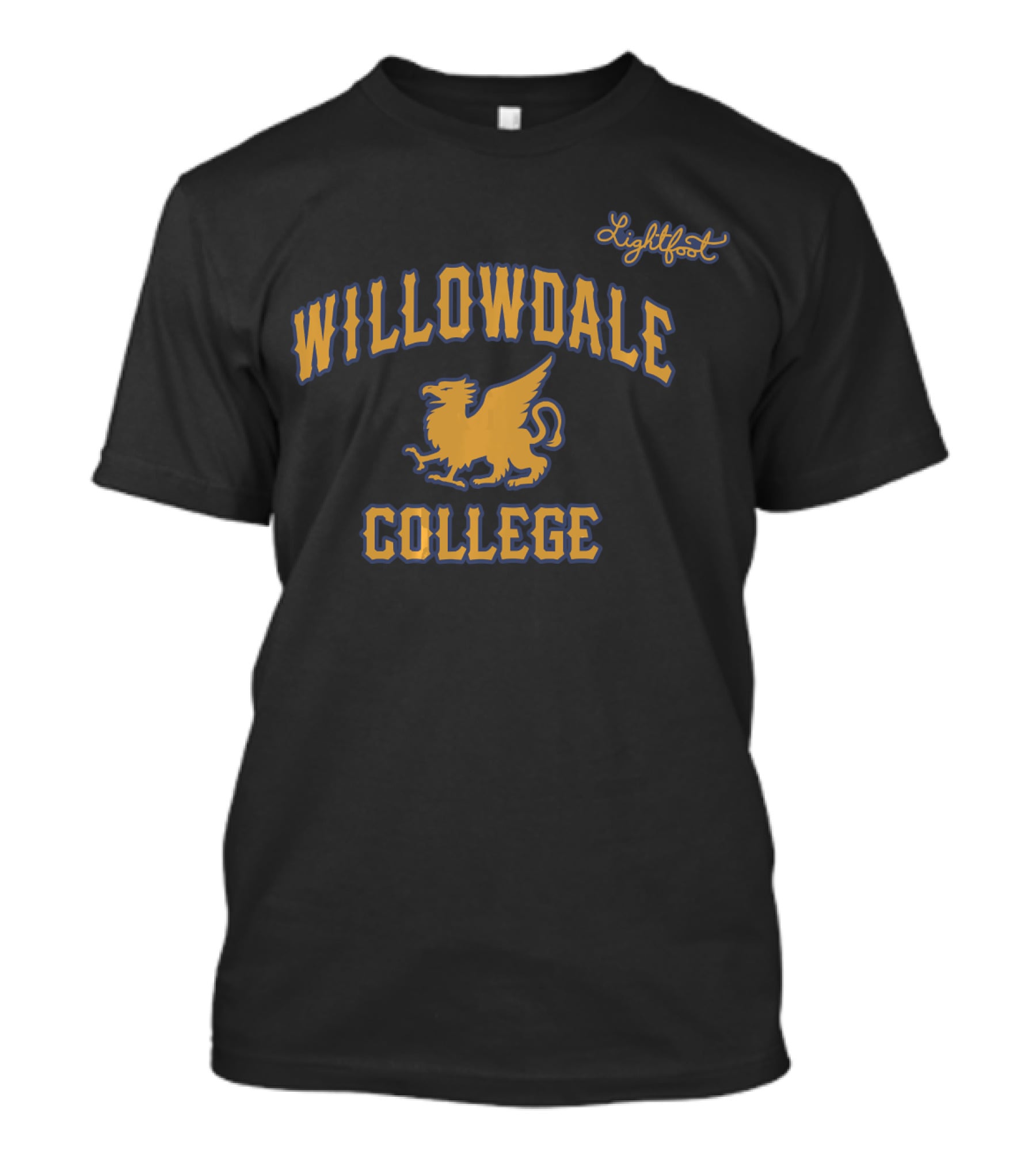 Willowdale College Lightfoot Disney Pixar Onward Gryphon T-Shirt