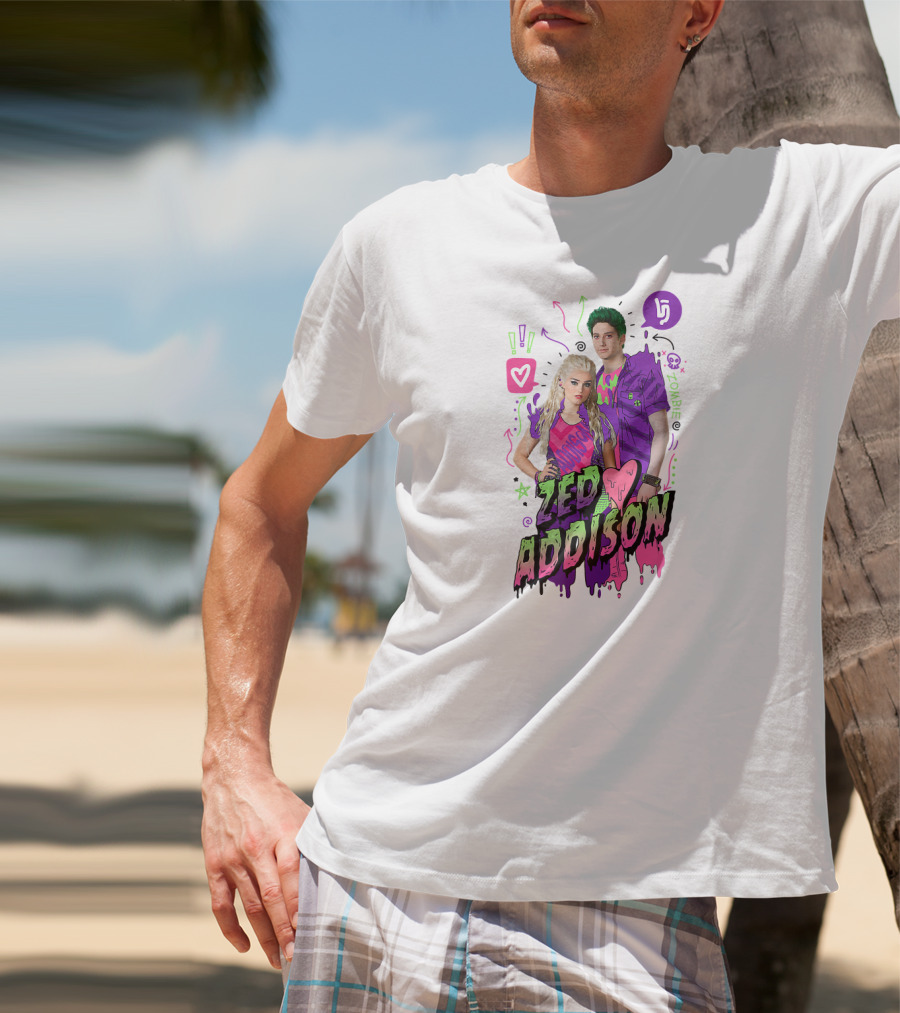 Zed Addison Hearts Zombies 2 Disney T-Shirt