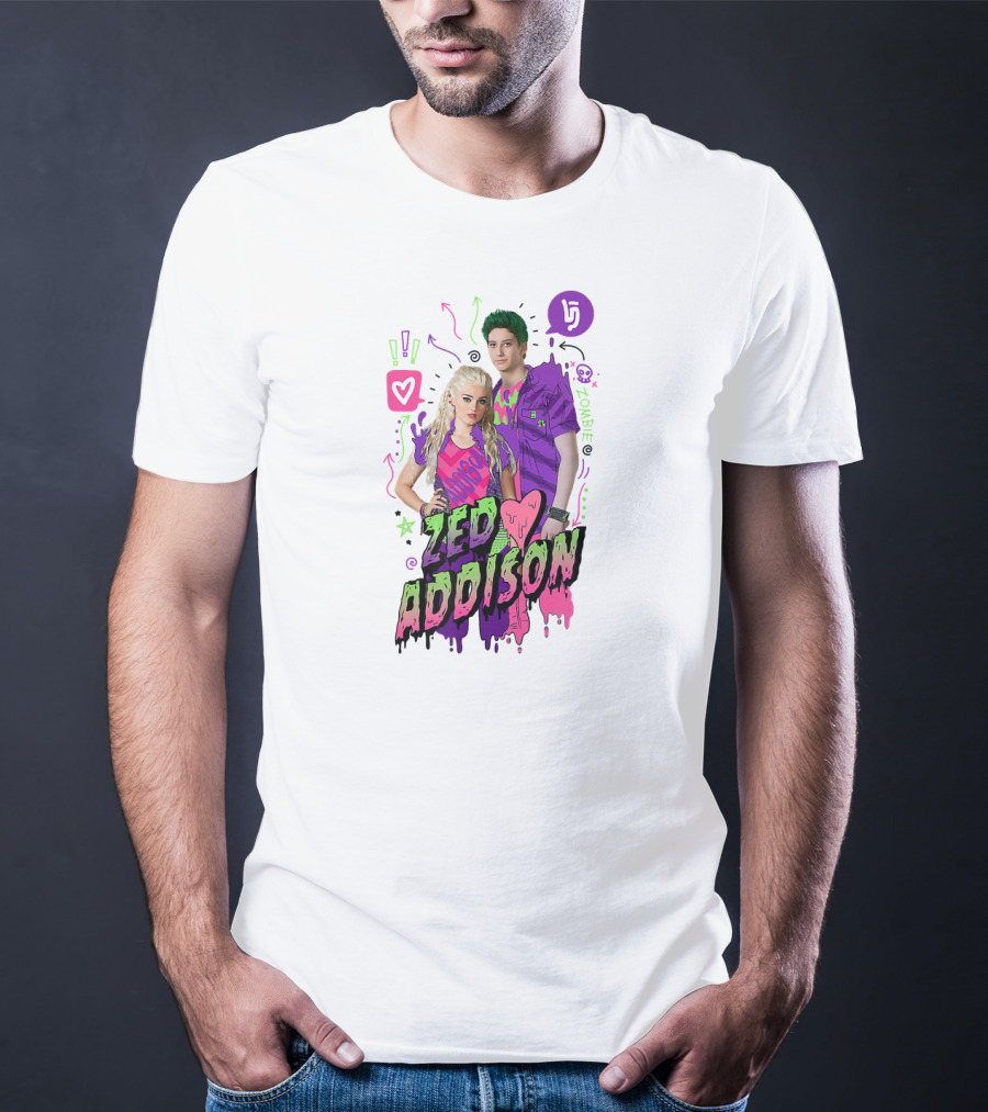 Zed Addison Hearts Zombies 2 Disney T-Shirt