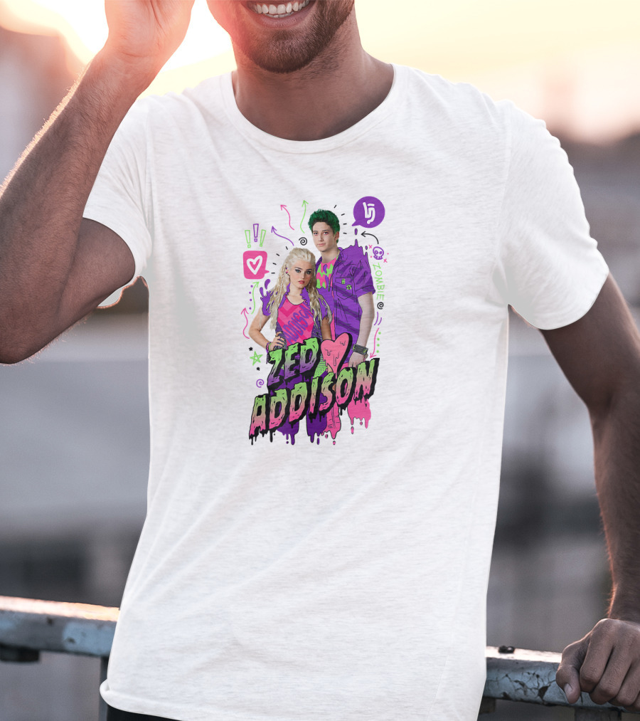 Zed Addison Hearts Zombies 2 Disney T-Shirt