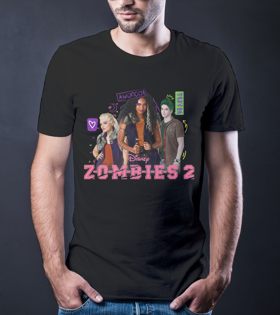 Disney Zombies 2 Awoooo Zombie Crew T-Shirt