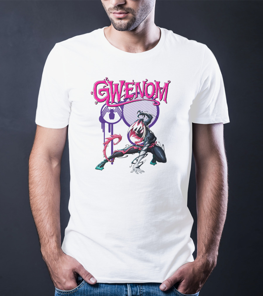 Marvel Spider-Man Maximum Venom Gwenom Dynamic Pose T-Shirt
