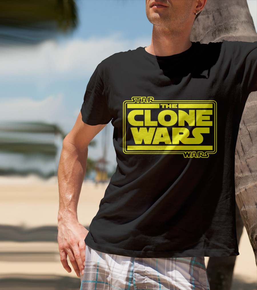 Star Wars The Clone Wars Yellow T-Shirt