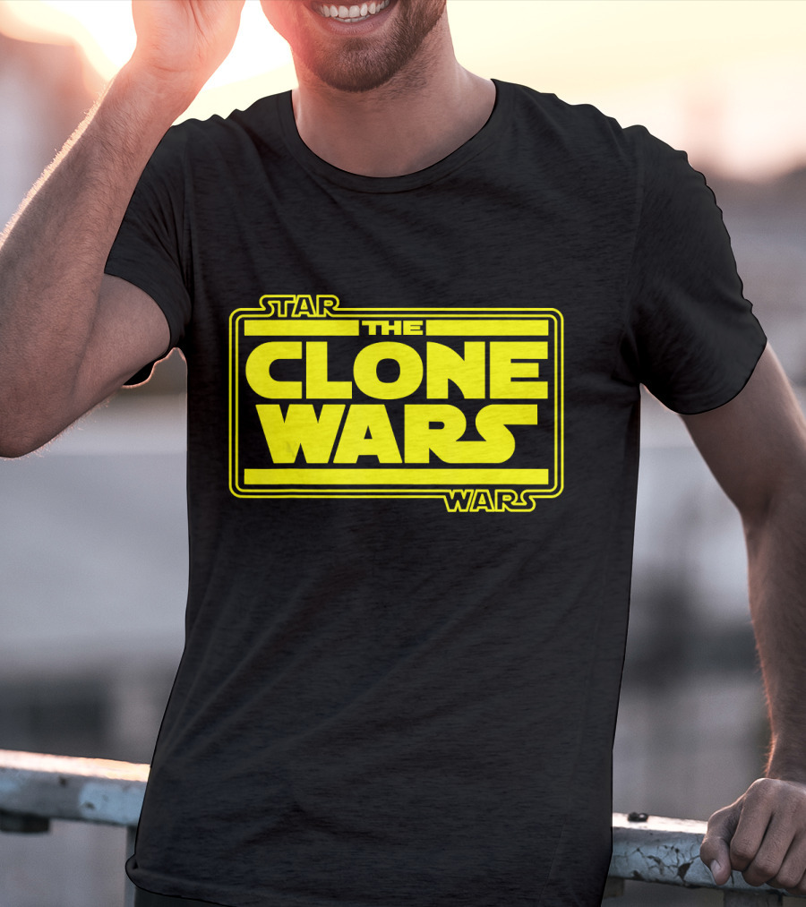 Star Wars The Clone Wars Yellow T-Shirt