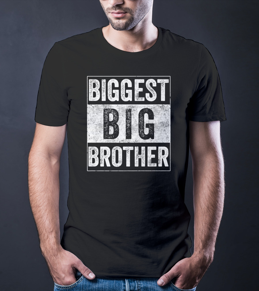 Biggest Big Brother Best Older Brother Kids T-Shirt