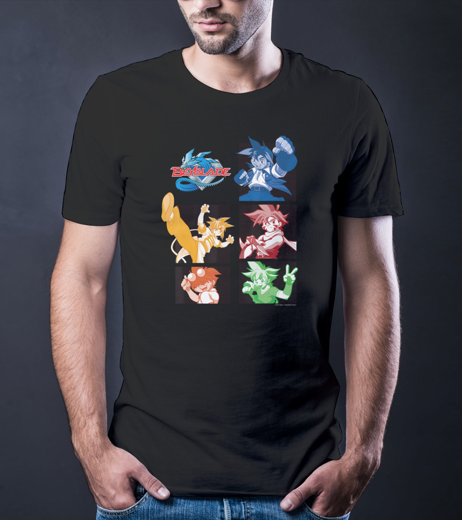 BEYBLADE GENERATION 1 BLADEBREAKERS MONO DARK DRAGON T-Shirt