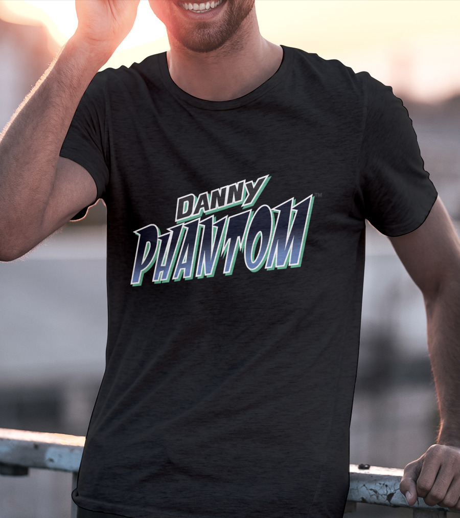 Nickelodeon Danny Phantom Logo Phantom Name T-Shirt
