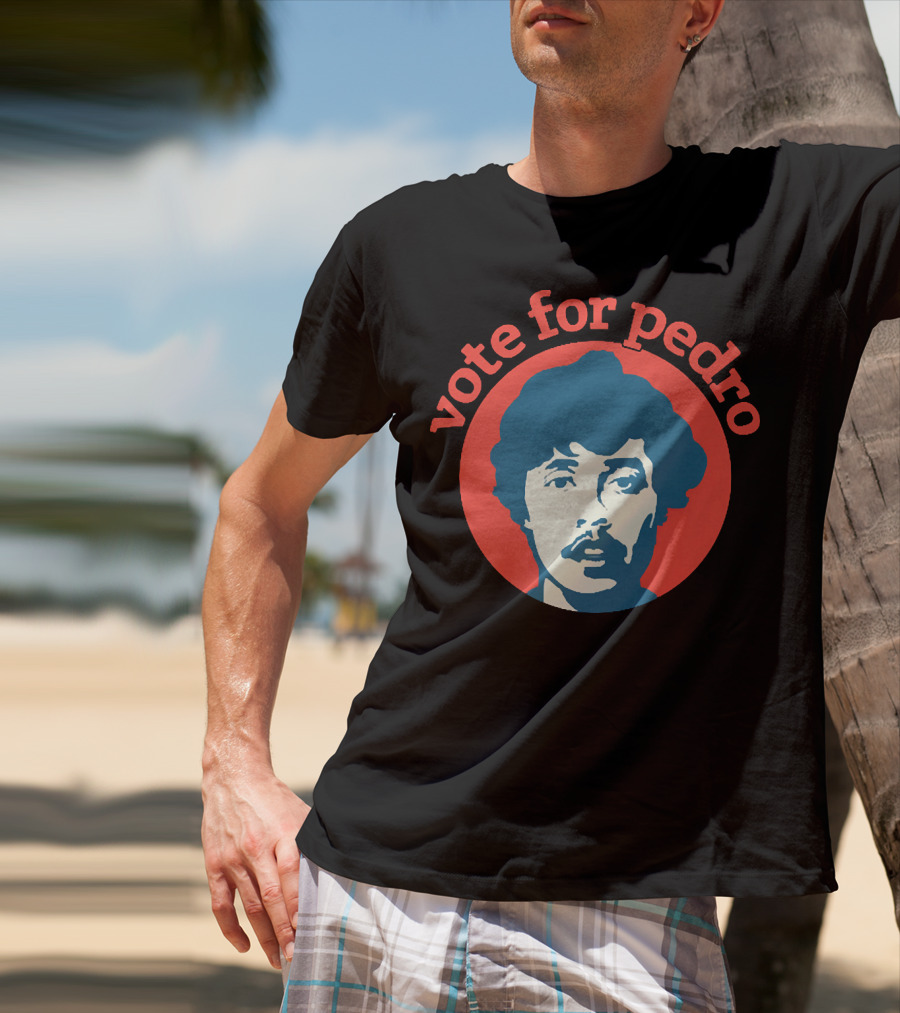 Vote For Pedro Classic Red And Blue T-Shirt