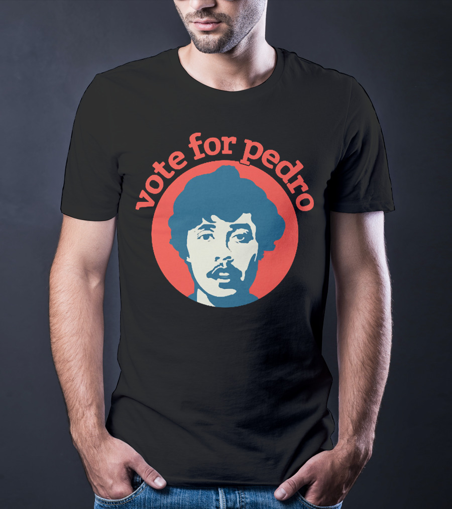 Vote For Pedro Classic Red And Blue T-Shirt