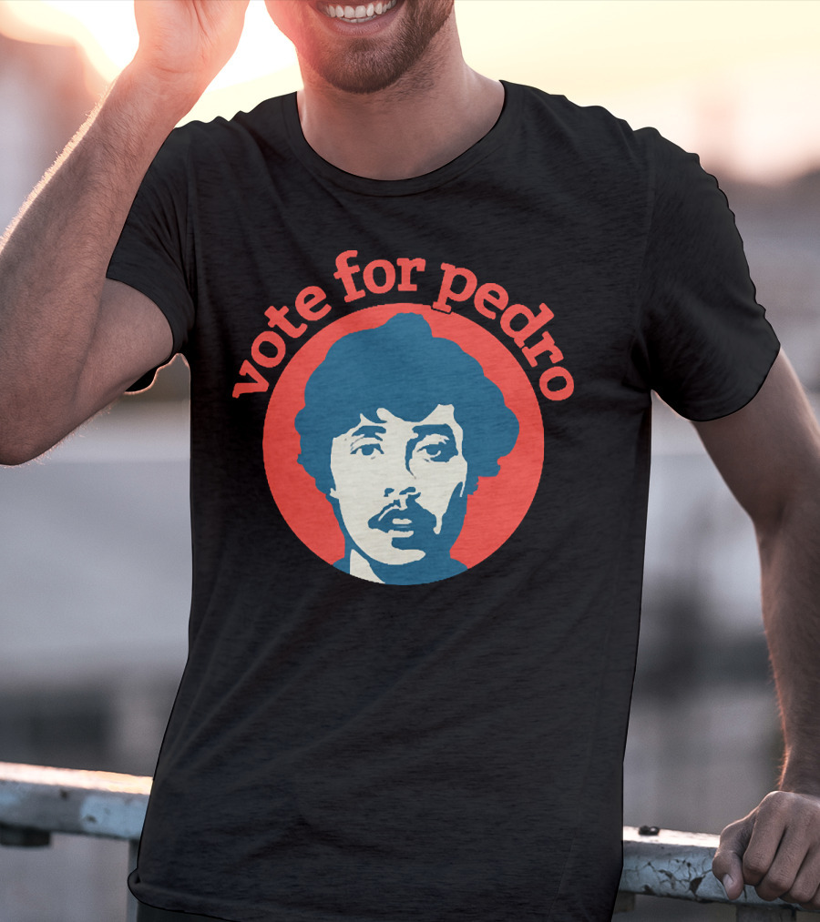 Vote For Pedro Classic Red And Blue T-Shirt