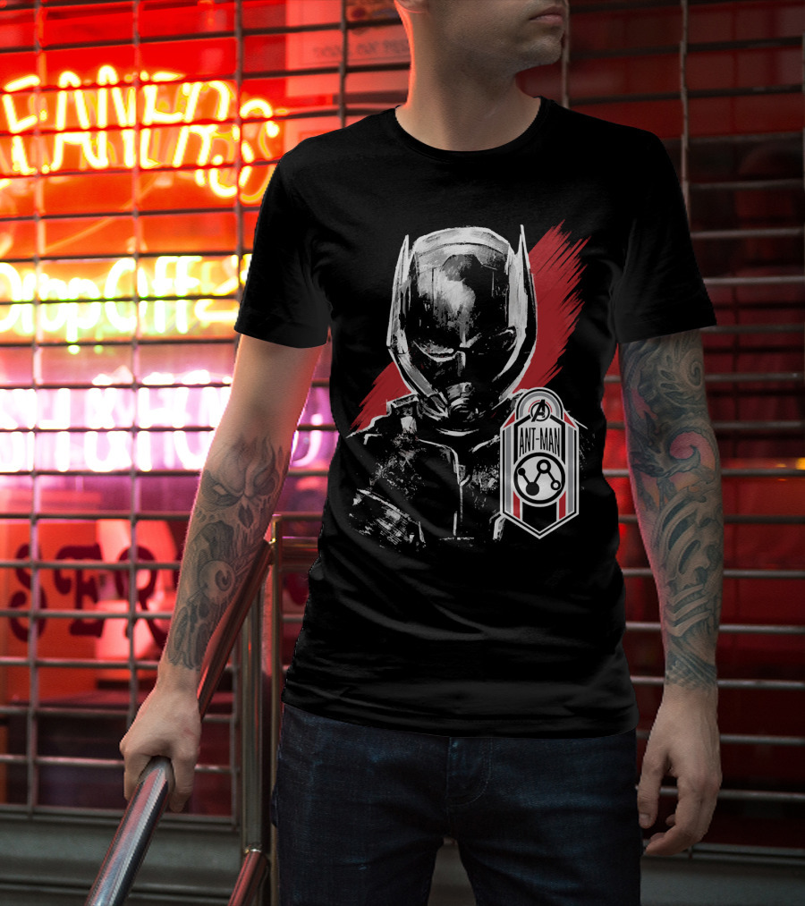 Marvel Ant-Man Badge Avengers Hero T-Shirt