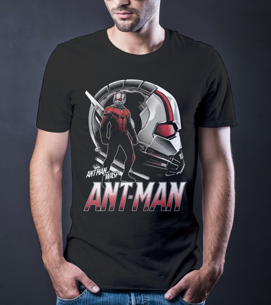 Marvel Ant-Man And The Wasp Helmet Profile T-Shirt