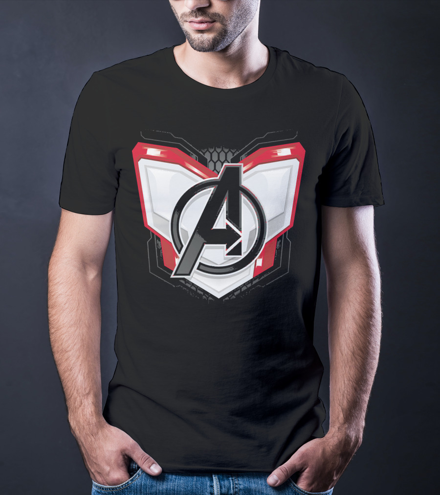 Avengers Logo Quantum Suit T-Shirt