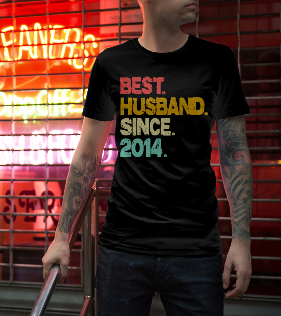 Best Husband Since 2014 T-Shirt