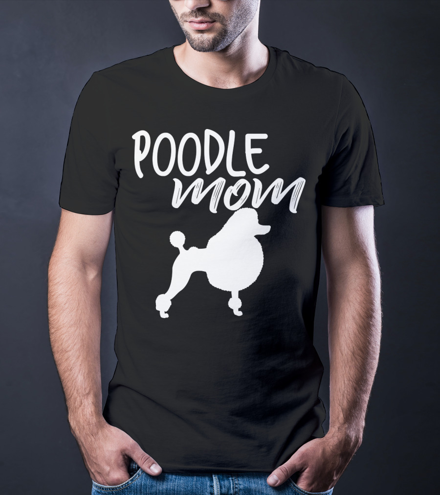 Poodle Mom Silhouette 197 T-Shirt
